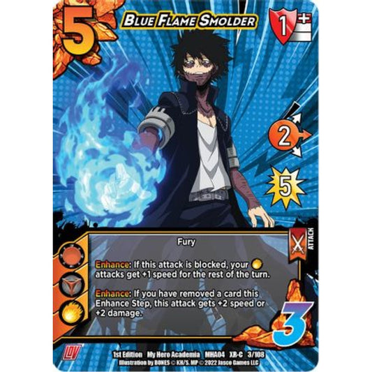 Blue Flame Smolder  (XR-C MHA04 003/108)