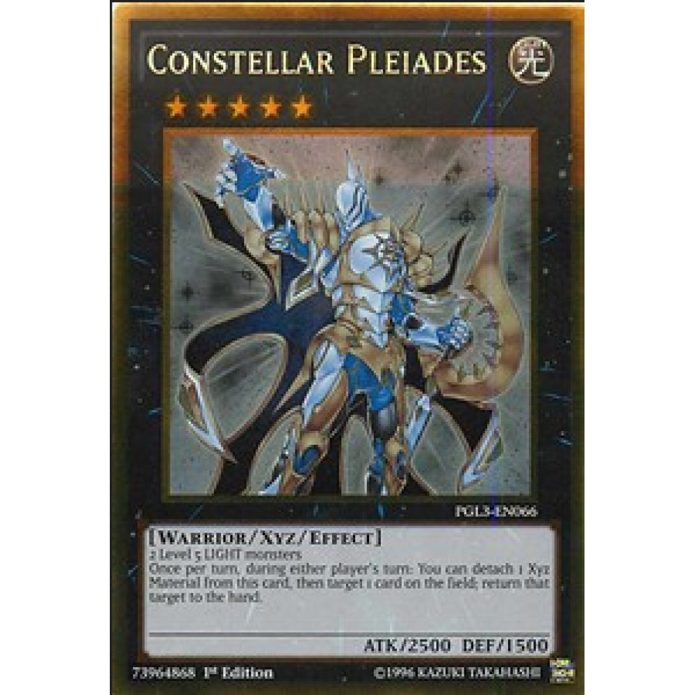 Yu-Gi-Oh! PGL3-EN066 Constellar Pleiades (Gold Rare)