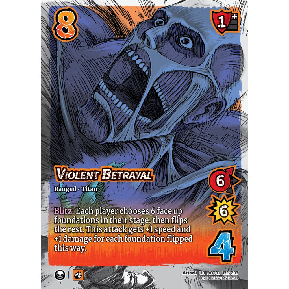 Violent Betrayal (UR AOT01 172/297)