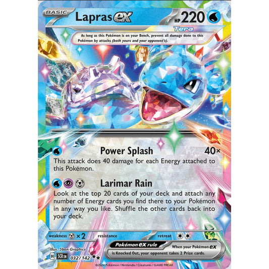 Lapras ex (SCR 032/142 Double Rare)