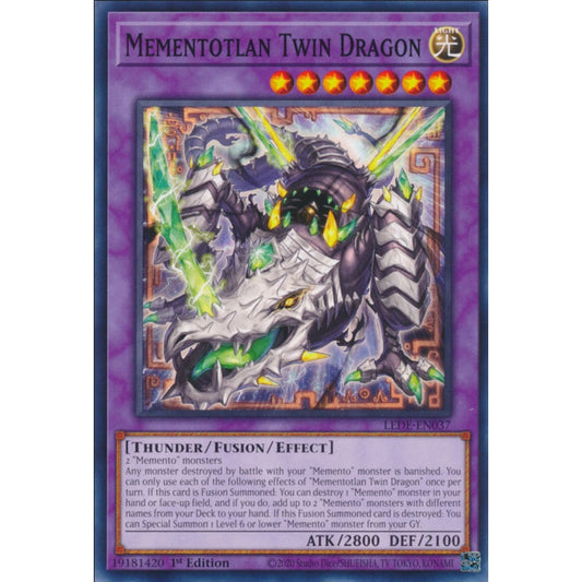 Mementotlan Twin Dragon (LEDE-EN037 Common)