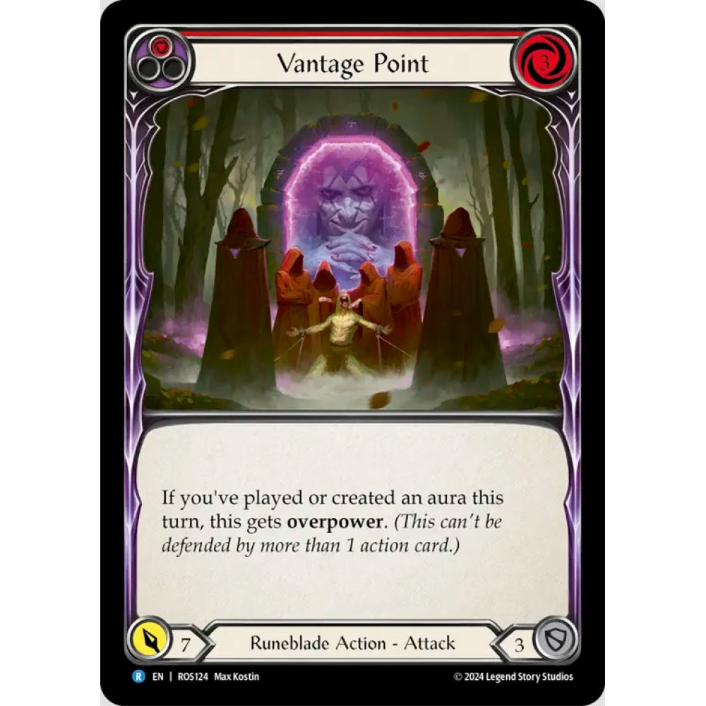 Vantage Point (Red) (ROS124 R Rainbow foil)