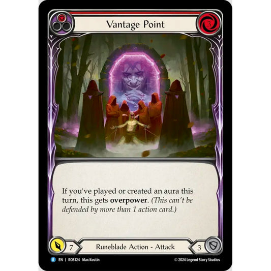 Vantage Point (Red) (ROS124 R Rainbow foil)