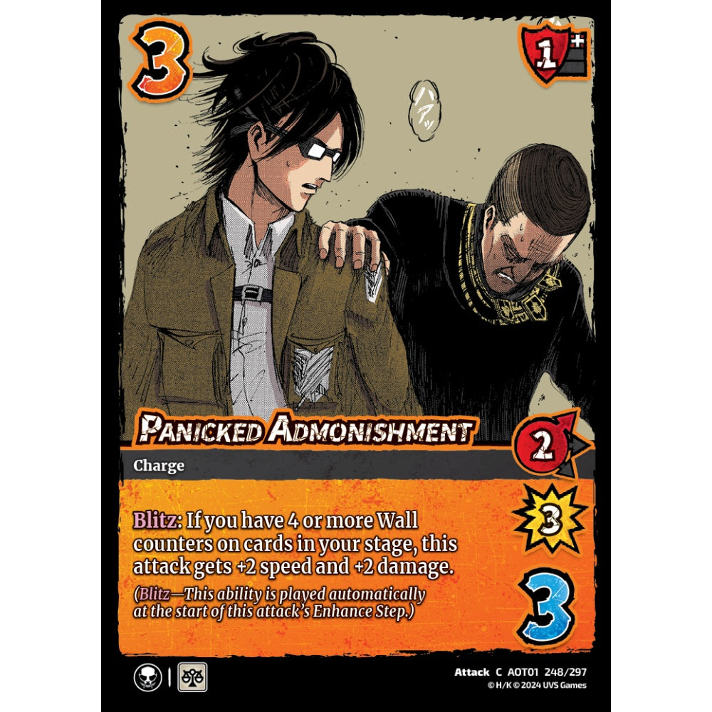 Panicked Admonishment (C AOT01 248/297)