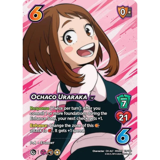 Ochaco Uraraka (V) (CH-ALT MHA07 73/180)