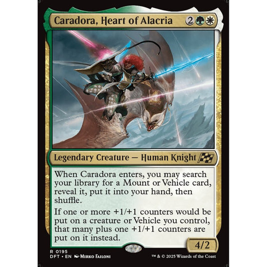 Caradora, Heart of Alacria (R 195 DFT)