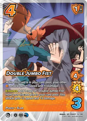 Double Jumbo Fist (UR MHA07 14/180)