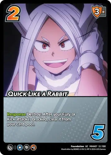 Quick Like a Rabbit (UC MHA07 51/180)