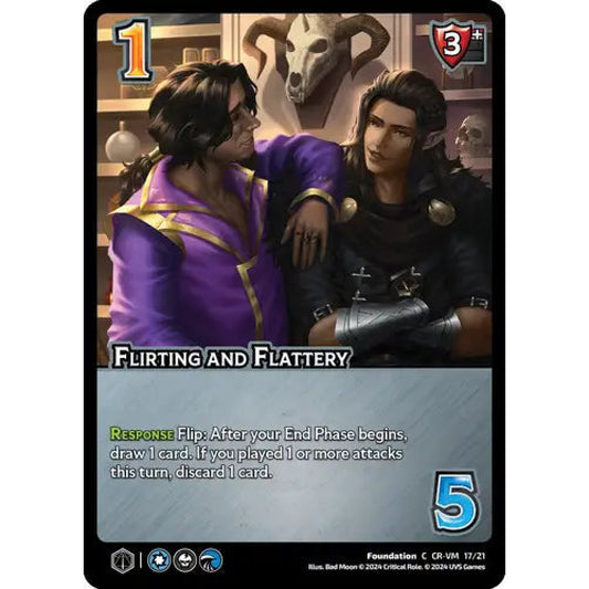 Flirting and Flattery (C CR-VM 17/21) - Foil