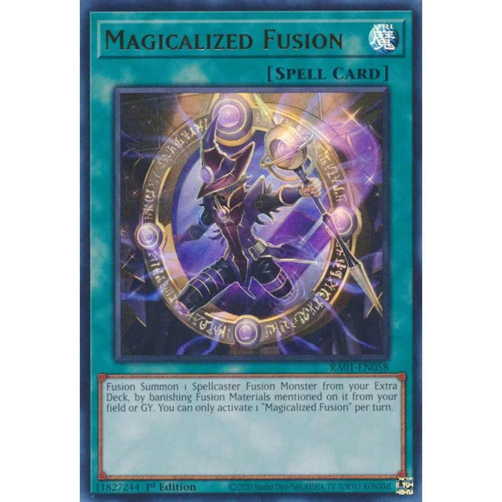 Yu-Gi-Oh! RA01-EN058 Magicalized Fusion (Ultra Rare)