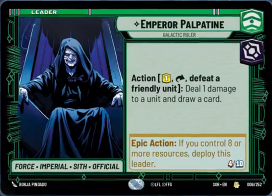 Emperor Palpatine (R SOR 6)