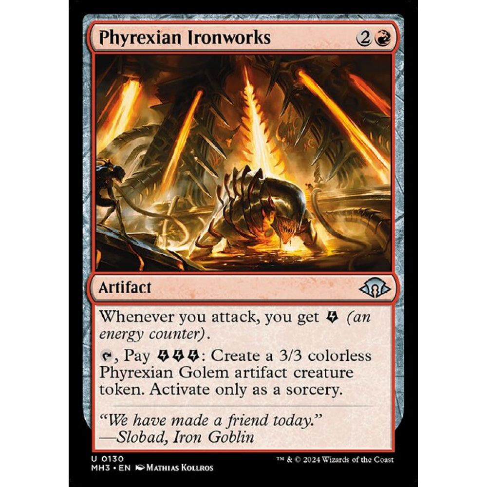 Phyrexian Ironworks (U 130 MH3)