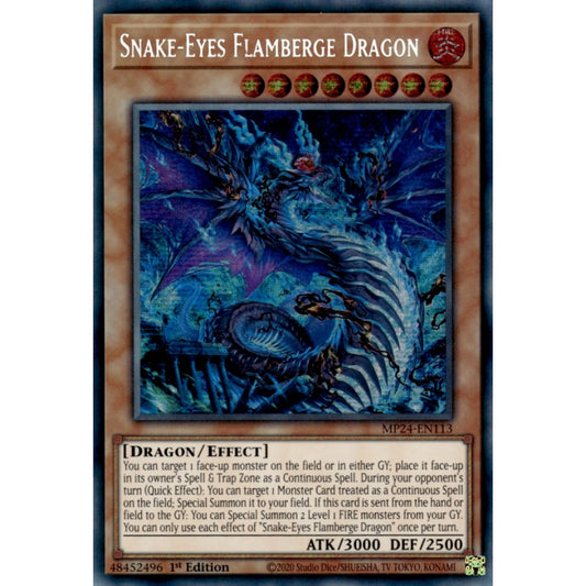 Snake-Eyes Flamberge Dragon (MP24-EN113 Prismatic)