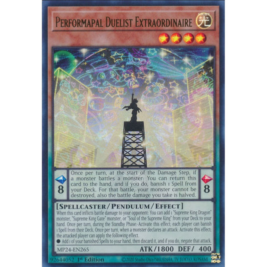 Performapal Duelist Extraordinaire (MP24-EN265 Ultra)