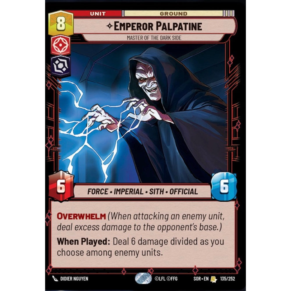 Emperor Palpatine (R SOR 135)