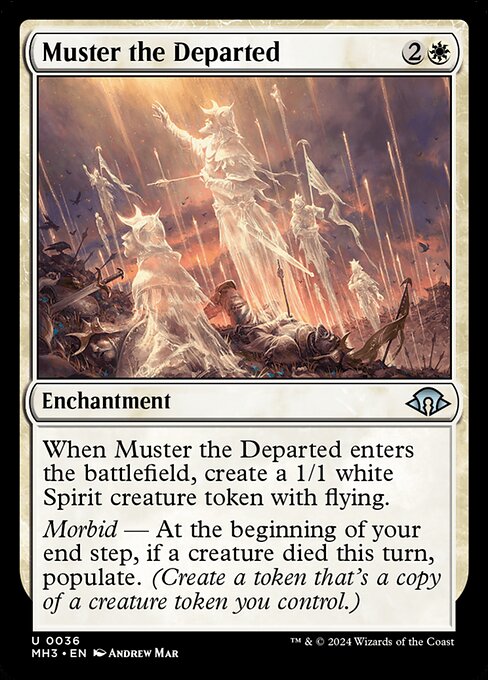 Muster the Departed (U 36 MH3)