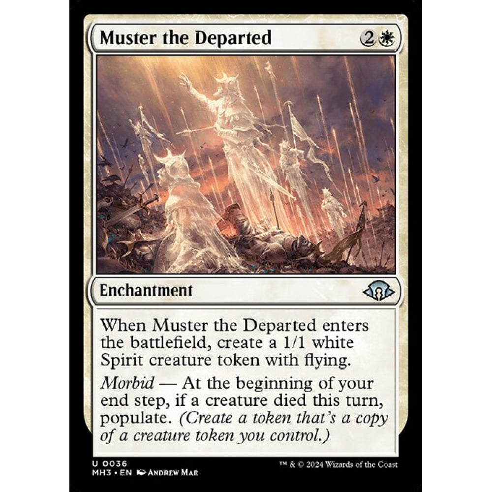 Muster the Departed (U 36 MH3)