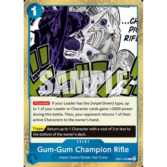 Gum-Gum Champion Rifle (R EB01-028)