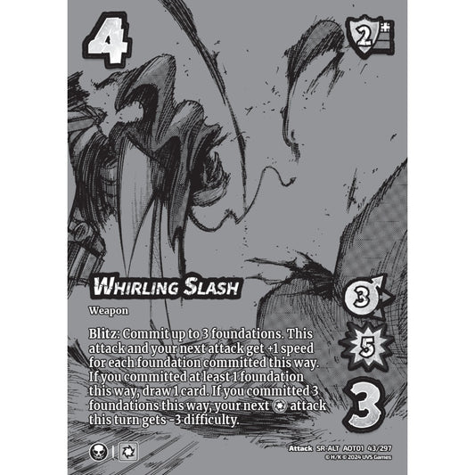 Whirling Slash (SR-ALT AOT01 43/297)