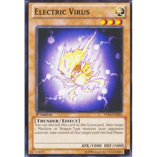 Yu-Gi-Oh! YSYR-EN022 Electric Virus (Common)