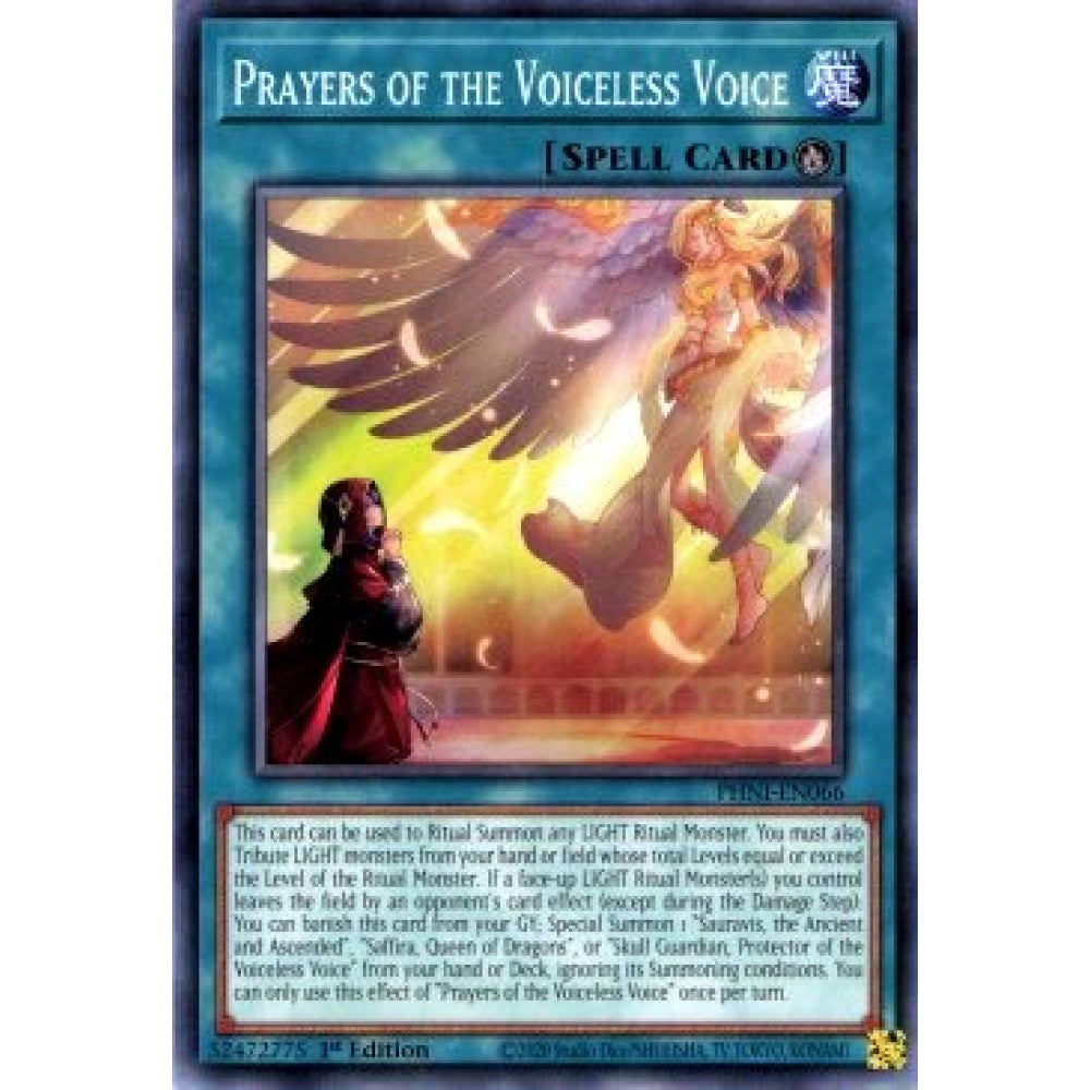 Yu-Gi-Oh! PHNI-EN066 Prayers of the Voiceless Voice