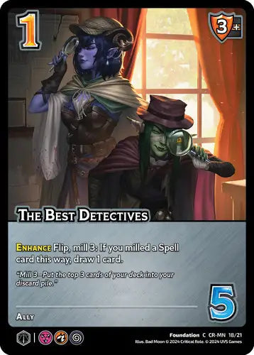 The Best Detectives (C CR-MN 18/21) - Foil