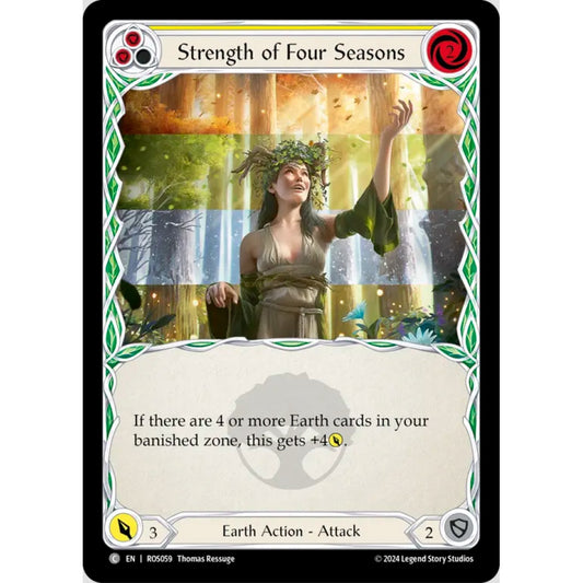 Strength of Four Seasons (Yellow) (ROS059 C Regular)