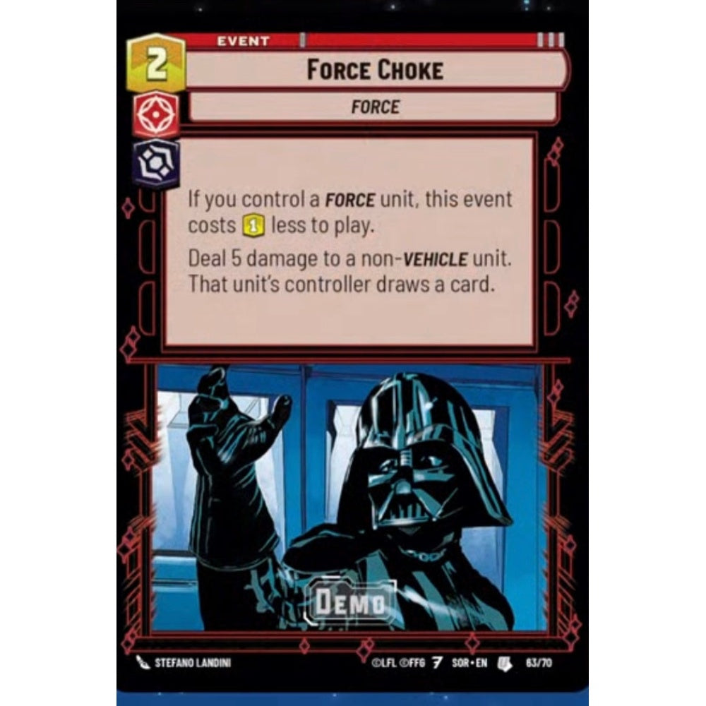 Force Choke (U SOR 139)