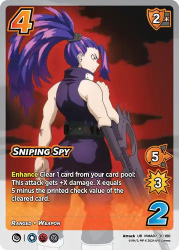 Sniping Spy (UR MHA07 31/180)