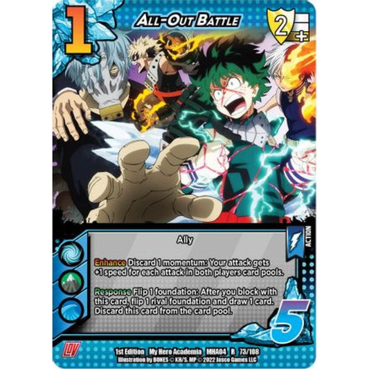 All-Out Battle (R MHA04 073/108)