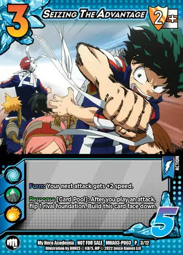 Seizing The Advantage (MHA03-PU03 3/12) (Foil)