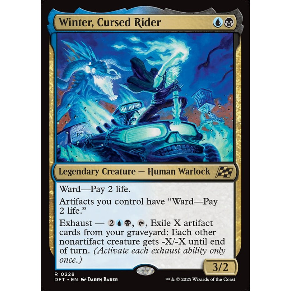 Winter, Cursed Rider (R 228 DFT)