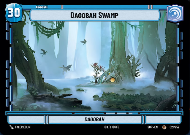 Dagobah Swamp / Shield Token (C SOR 21)