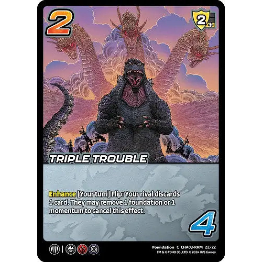 Triple Trouble (C CHA03-KRM 22/22)