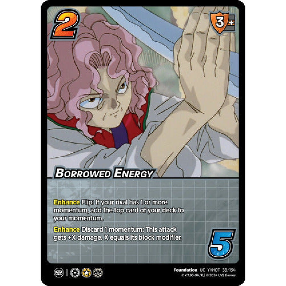 Borrowed Energy, 33/154, UC, UniVersus, Yu Yu Hakusho: Dark Tournament