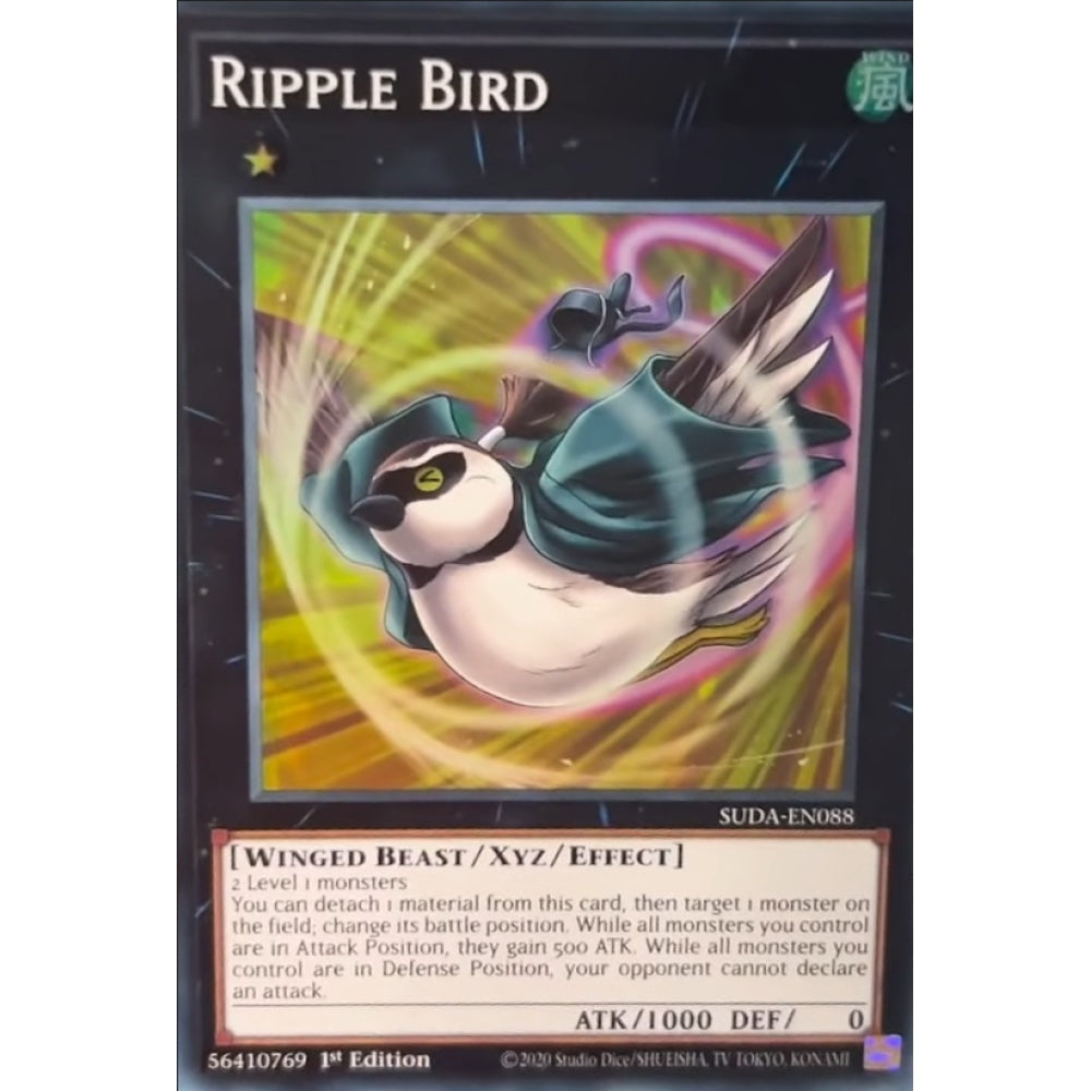 Ripple Bird, SUDA-EN088, Super, Yu-Gi-Oh, Supreme Darkness