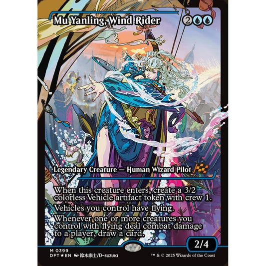 Mu Yanling, Wind Rider (M 399 DFT Japan Showcase Foil)