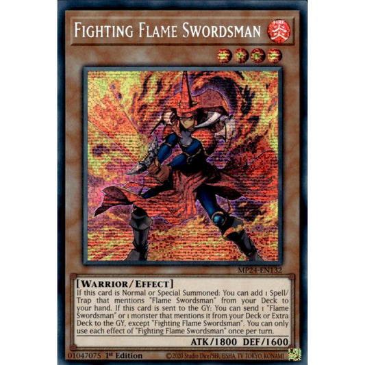 Fighting Flame Swordsman (MP24-EN132 Prismatic)