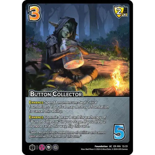 Button Collector (UC CR-MN 13/21) - Foil