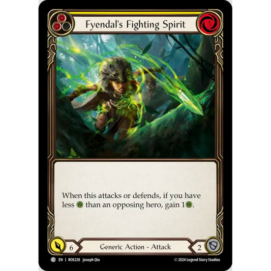 Fyendal's Fighting Spirit (Yellow) (ROS228 C Regular)