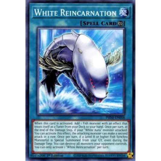 Yu-Gi-Oh! PHNI-EN058 White Reincarnation