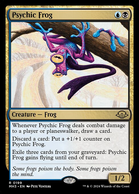 Psychic Frog (R 199 MH3)