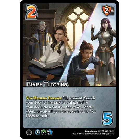 Elvish Tutoring (UC CR-VM 16/21)