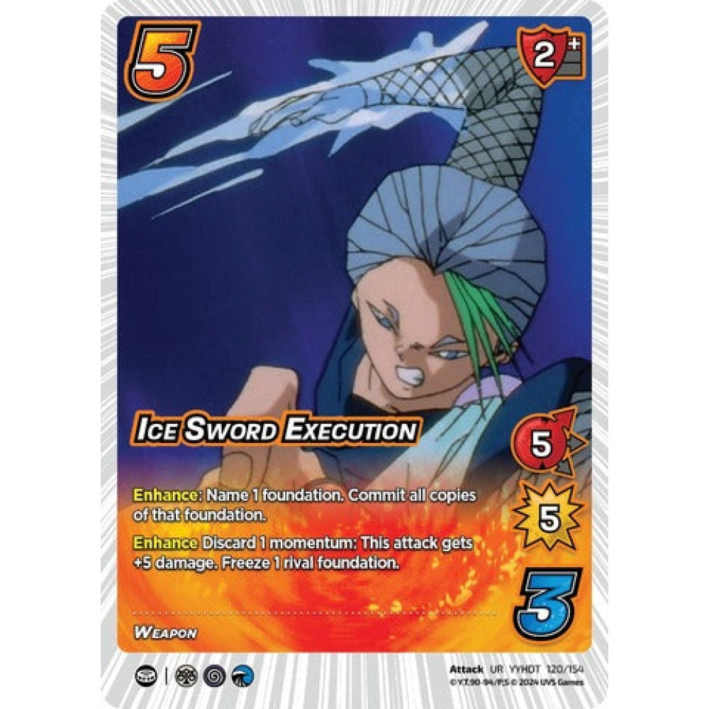 ICE SWORD EXECUTION (UR YYHDT 120/154)