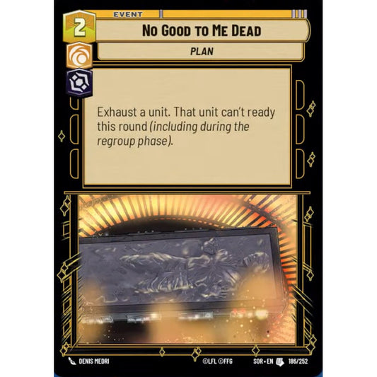 No Good to Me Dead (U SOR 186)