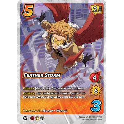 Feather Storm (UR MHA06 39/153) (Foil)