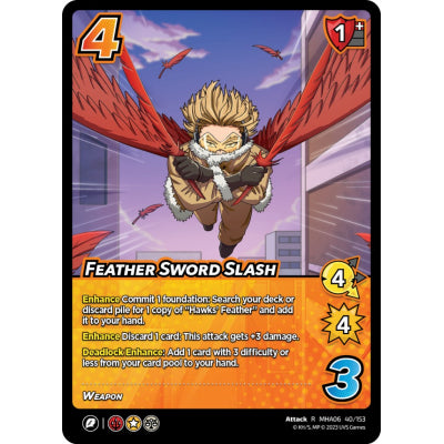 Feather Sword Slash (R MHA06 40/153) (Foil)