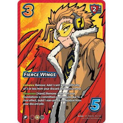 Fierce Wings (SR MHA06 154/153) (Foil)