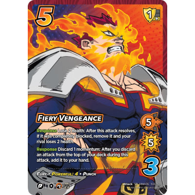 Fiery Vengeance (SR MHA06 158/153) (Foil)