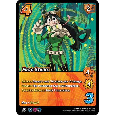 Frog Strike (R MHA06 103/153) (Foil)